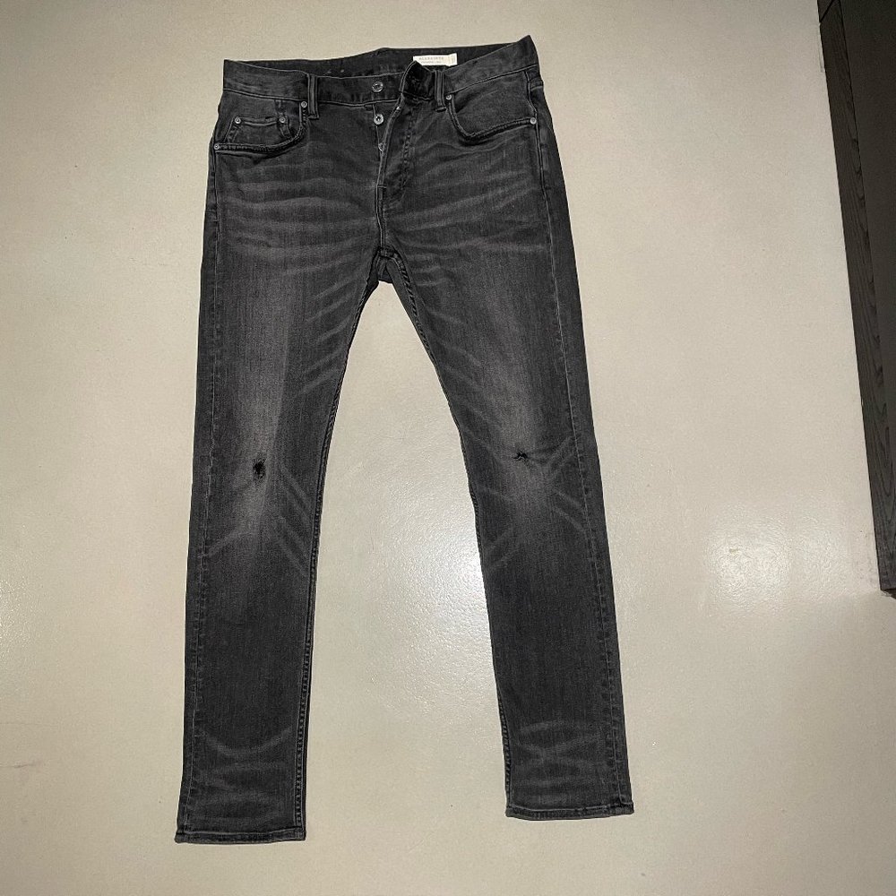 Allsaints Mens Cigarette Jeans